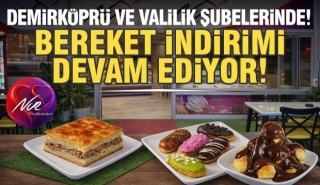 NUR PASTANELERİ'NDEN B&Uuml;Y&Uuml;K BEREKET İNDİRİMİ!
