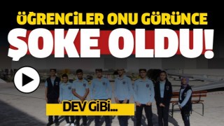 &Ouml;ĞRENCİLER G&Ouml;R&Uuml;NCE ŞOKE OLDU!
