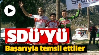 &Ouml;ĞRENCİLER SD&Uuml;'Y&Uuml; BAŞARIYLA TEMSİL ETTİ