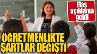 &Ouml;ğretmenlikte Şartlar Değişiyor: Milli Eğitim Bakanı Yusuf Tekin'den Flaş A&ccedil;ıklama