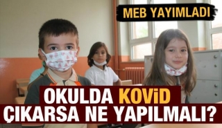 OKULDA KOVİD-19 TESPİT EDLİRSE NE YAPILMALI?