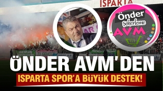 &Ouml;NDER ŞEKERLEME AVM'DEN ISPARTA 32 SPOR'A DESTEK!