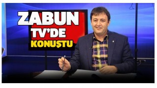 OSMAN ZABUN TV PROGRAMINDA KONUŞTU
