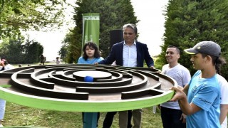 &Ouml;zel &ccedil;ocuklar survivor parkurlarında eğlendi 