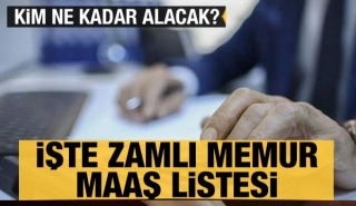 Refah payı a&ccedil;ıklandı: İşte zamlı memur ve emekli maaşları