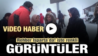 REHBER PROGRAMI ROTASINI ISPARTA'YA ÇEVİRDİ
