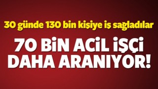 Rekor kırıldı! 30 g&uuml;nde 130 bin kişiye iş...