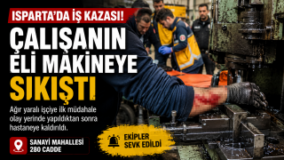 Sanayi Mahallesi&rsquo;nde Korkutan İş Kazası