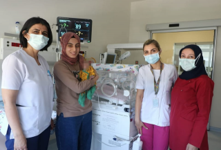 Sancıları artınca erken doğum i&ccedil;in soluğu Isparta'da aldılar