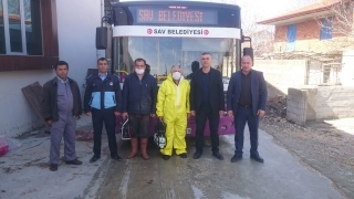 SAV Kasabası'nda Koronavir&uuml;s &Ouml;nlemi