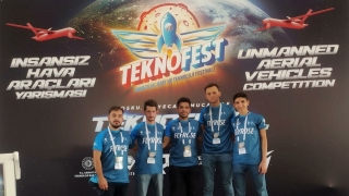 SD&Uuml;'l&uuml; &Ouml;ğrenciler Teknofest&rsquo;ten Bronz Madalya ile D&ouml;nd&uuml;