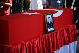Şehidimiz Orhan Burak B&uuml;y&uuml;k&ccedil;aylı Son Yolculuğuna Uğurlandı