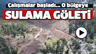  SULAMA G&Ouml;LETİ YAPIM &Ccedil;ALIŞMALARI DEVAM EDİYOR!