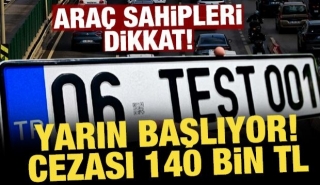Sürücüler Dikkat! Yarın Büyük Denetim Başlıyor!