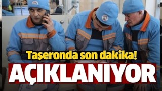 Taşeronda son dakika! Başvuru sonuçları açıklanıyor!
