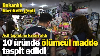 Ticaret Bakanlığı 10 Ürünün Piyasadan Toplatılmasına Karar Verdi