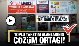 Toplu Organizasyonlarda Yeni Dönem: VIA Temizlik Ambalaj’dan Hijyenik ve Pratik Çözümler