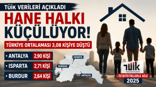 T&Uuml;İK Verileri A&ccedil;ıklandı: Antalya, Isparta ve Burdur&rsquo;da Hane Halkı K&uuml;&ccedil;&uuml;ld&uuml;