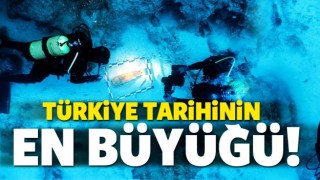 T&Uuml;RKİYE TARİHİNİN EN B&Uuml;Y&Uuml;Ğ&Uuml; BULUNDU!