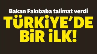 T&uuml;rkiye'de bir ilk