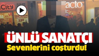 &Uuml;NL&Uuml; SANAT&Ccedil;I ISPARTA'YA GELİP KONSER VERDİ