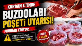 Uzmanlardan Kritik Uyarı! Bu Hata Kurban Etini Bozuyor