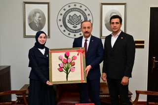 Vali Erin, Temsilci Gen&ccedil;leri Valilikte Ağırladı