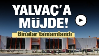 Yalvaç'a yeni otogar ve itfaiye binası