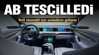 AB'den Yerli otomobil TOGG&rsquo;a tasarım tescili