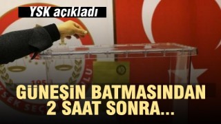 YSK seçim yasaklarını açıkladı!