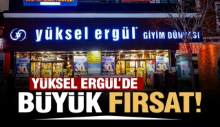 Y&Uuml;KSEL ERG&Uuml;L GİYİM D&Uuml;NYASI'NDA B&Uuml;Y&Uuml;K FIRSAT!