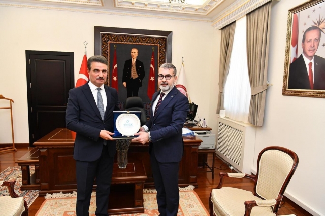 TİHEK Başkanı Prof.Dr. Muharrem Kılıç, Vali Aydın Baruş ile Toplantı Yaptı! 