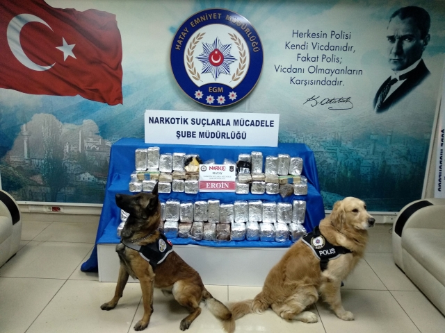 Tırda 79 kilogram eroin ele geçirildi