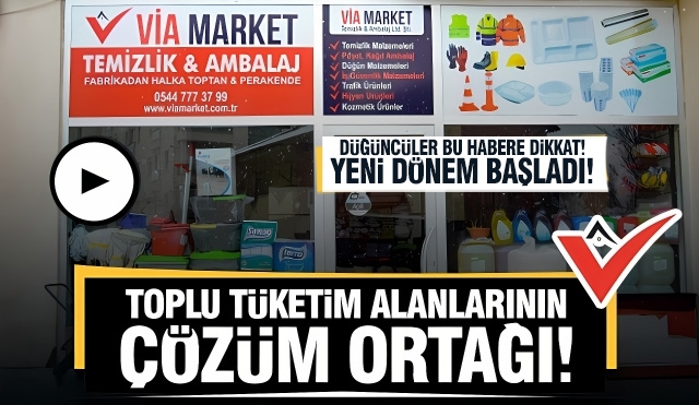 Toplu Organizasyonlarda Yeni Dönem: VIA Temizlik Ambalaj’dan Hijyenik ve Pratik Çözümler