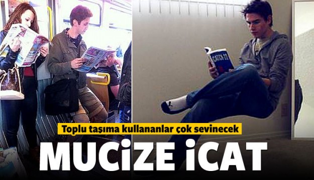 TOPLU TAŞIMA ARACI KULLANANLAR İÇİN SÜPER İCAT