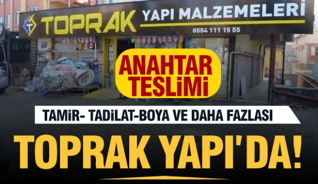 Isparta'da Toprak Yapı’dan Anahtar Teslim Tadilat ve Boya Hizmetleri