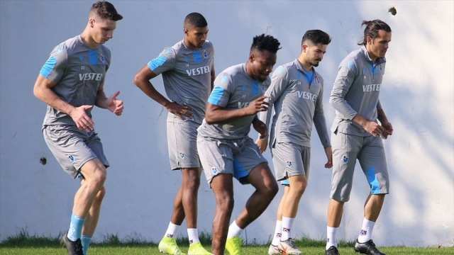 Trabzonspor'da MKE Ankaragücü maçı hazırlıkları sürüyor