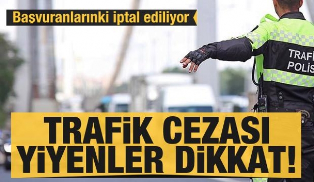 Trafik cezası yiyenler bu habere dikkat! Fotoğraf yoksa...