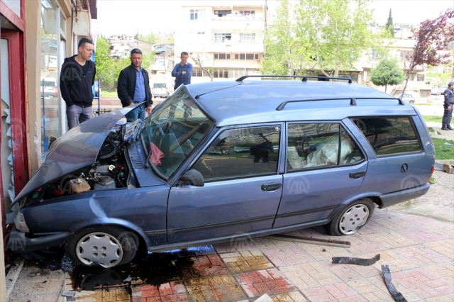 trafik kazası: 1 yaralı