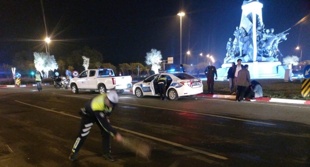 Trafik polislerinin cam kırığı hassasiyeti 