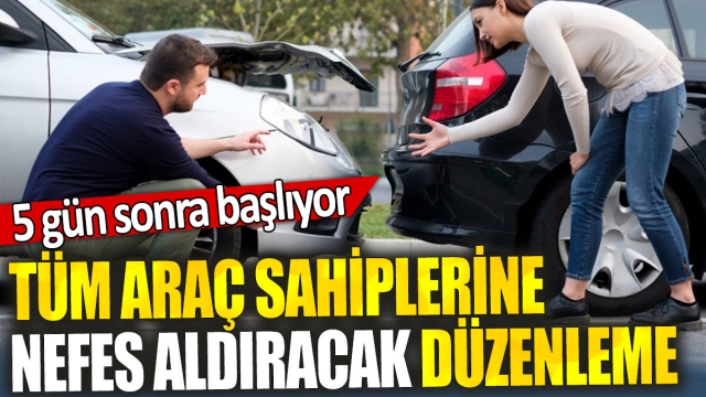 Trafik Sigortası Ücretlerinde Yeni Düzenleme: 5 Gün İçinde Başlıyor