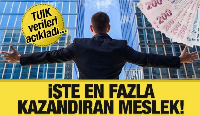 TÜİK Raporu: En Çok ve En Az Kazanan Sektörler