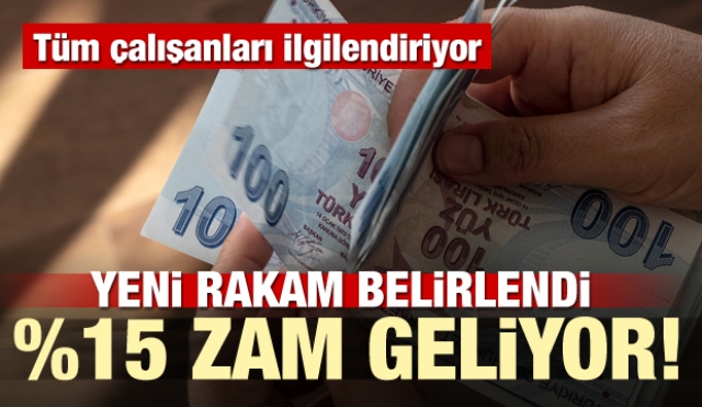 Tüm çalışanları ilgilendiriyor! Yeni rakam belli oldu