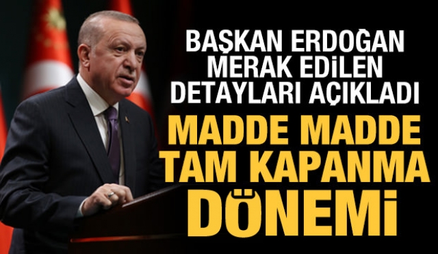 Tüm Türkiye'de tam kapanma! işte haberin detayları...