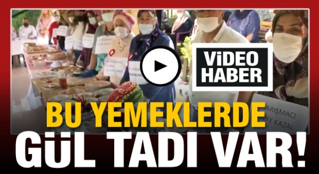 TÜM YEMEKLER GÜL İLE YAPILIYOR