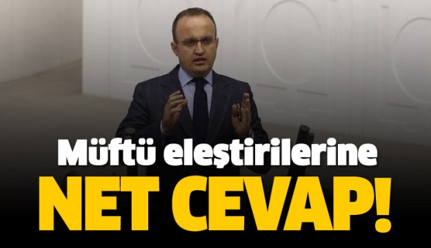 Turan'dan müftü eleştirilerine cevap