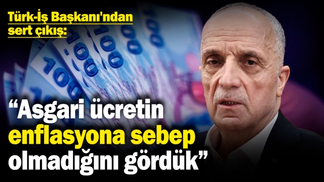 Türk-İş Başkanı Ergün Atalay: "TÜİK Verilerine Güvenmiyoruz"