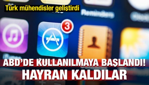 Türk mühendisler geliştirdi! ABD'de kullanılıyor