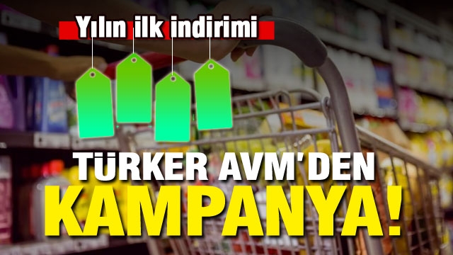 TÜRKER AVM'DE BU HAFTA İNDİRİMLERİ KAÇIRMAYIN