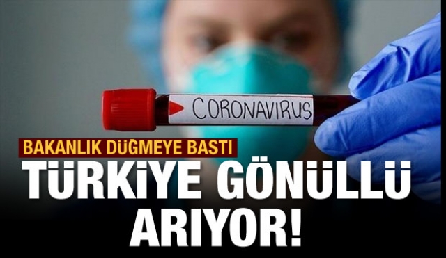 Türkiye gönüllüleri arıyor! Bakanlık düğmeye bastı